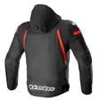 Alpinestars Tekstiilitakki Zaca Vedenpitävä Musta/Punainen/Valkoinen 3XL - Duell ajovarusteet - 42126 - 1