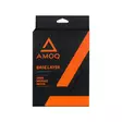 AMOQ 100% Merino Naisten Aluspaita Harmaa/Pinkki S - Duell ajovarusteet - 52396 - 1