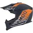 AMOQ Meteor V2 Kypärä Axis Musta/Oranssi, S - Duell ajovarusteet - 51146 - 1