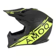 AMOQ Meteor V2 Kypärä Musta/HiVis, L - Duell ajovarusteet - 52536 - 1