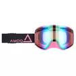 AMOQ Vision Vent+ Magnetic Ajolasit Musta-Pinkki - Kulta Peili - Duell ajovarusteet - 52966 - 1