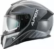 APEX Kypärä FT300 New York harmaa/musta S - Duell ajovarusteet - 32996 - 1