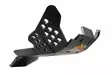 AXP Xtrem HDPE Skid Plate Black TM Racing 250EN/300EN/250MX/300MX 11-18 - Duell MP varaosat ja tarvikkeet - 86666 - 1