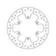 Brembo Serie Oro jarrulevy - Duell MP varaosat ja tarvikkeet - 121786 - 1