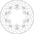 Brembo Serie Oro jarrulevy kelluva - Duell MP varaosat ja tarvikkeet - 121266 - 1