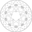 Brembo Serie Oro jarrulevy kelluva - Duell MP varaosat ja tarvikkeet - 122066 - 1
