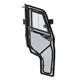 DFK Ovi kokoonpano vasen Polaris Ranger 570 Midsize 2015-2021 - Duell ATV varaosat ja tarvikkeet - 29256 - 1