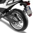 Givi Mudguard/specific ABS chain-cover black colour Honda Integra - Duell MP varaosat ja tarvikkeet - 100336 - 1