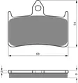 GOLDFREN Jarrupalat 069 Ceramic carbon AD - Duell MP varaosat ja tarvikkeet - 67186 - 1