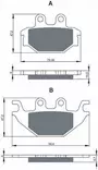 GOLDFREN Jarrupalat 230 Ceramic carbon AD - Duell MP varaosat ja tarvikkeet - 68016 - 1