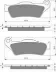 GOLDFREN Jarrupalat 292 Ceramic Carbon S3 - Duell MP varaosat ja tarvikkeet - 67246 - 1