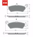 GOLDFREN Jarrupalat 444 Ceramic Carbon S33 - Duell MP varaosat ja tarvikkeet - 68176 - 1
