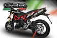 GPR Aprilia Shiver 900 2017/20 e4 Pair EC-Approv. slip-on exhaust GP Evo4 Titan - Duell MP varaosat ja tarvikkeet - 110836 - 1
