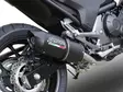 GPR Honda Integra 750 2016/2020 e4 EC-Approv. slip-on exhaust Furore Evo4 Nero - Duell MP varaosat ja tarvikkeet - 109756 - 1