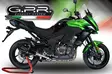 GPR Kawasaki Versys 1000 i.e. 2017/18 e4 EC-Approv. slip-on exhaust Furore Evo4 - Duell MP varaosat ja tarvikkeet - 109106 - 1