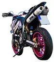 GPR Ktm Duke II 640 2000/06 Pair EC-Approv. slip-on exhaust Albus Ceramic - Duell MP varaosat ja tarvikkeet - 106786 - 1
