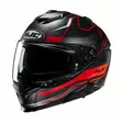 HJC Kypärä i71 Irox MC1SF Musta/Punainen S - Duell ajovarusteet - 56206 - 1