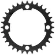 Ketjuratas SAMOX E-bike Narrow wide BCD104 teräs musta. 34h. - Duell polkupyörien varaosat ja tarvikkeet - 64536 - 1