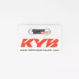 KYB Sticker Rear Shock KYB by TT red - Duell MP varaosat ja tarvikkeet - 72406 - 1