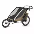 Lastenkuljetusperäkärry THULE Chariot Cross 2 double Faded Khaki - Duell polkupyörien varaosat ja tarvikkeet - 139576 - 1