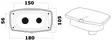 New Edge Suihkuboxi 2.5m valk. - Duell venetarvikkeet - 7036 - 1