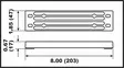 Perf metals anodi tanko Yamaha F150-F350/XF425 - Duell venetarvikkeet - 135676 - 1