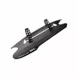 Pikalokasuoja eteen 20"-29" POLISPORT Mudflap XL MTB musta - Duell polkupyörien varaosat ja tarvikkeet - 23856 - 1