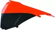 Polisport airbox cover KTM SX/SXF/XC/XCF (13-15) oem Orange KTM/ black (10) - Duell MP varaosat ja tarvikkeet - 130206 - 1