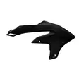 Polisport Radiator Scoops YZ450F 23-.. YZ250F 24-.. WR450F 24-.. Black - Duell MP varaosat ja tarvikkeet - 130256 - 1