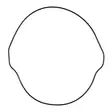 ProX Clutch Cover Gasket CR125 '87-07 - Duell MP varaosat ja tarvikkeet - 81726 - 1
