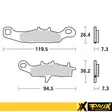 ProX Jarrupalasarja Eteen KX80/85/100 '97-23 + RM85 '05-23 - Duell MP varaosat ja tarvikkeet - 81006 - 1