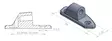 Puig Adapter Rear Mirror Left Retr.Hi-Tech IIiIii - Duell MP varaosat ja tarvikkeet - 90356 - 1