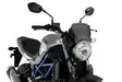 Puig Aluminium Front Plate Universal Fork /Black - Duell MP varaosat ja tarvikkeet - 94646 - 1