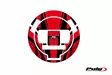 Puig Fuel Cap Cover Radical Bmw C/Red - Duell MP varaosat ja tarvikkeet - 93076 - 1