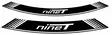 Puig Kit 8 Rim Strips R Nine T C/White - Duell MP varaosat ja tarvikkeet - 90796 - 1