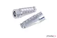 Puig Pair Footrests Hi-Tech Racing Right/Left C/Silver - Duell MP varaosat ja tarvikkeet - 92356 - 1