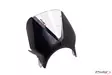 Puig Windscreen Vision Semif. C/Black Screen C/Clear - Duell MP varaosat ja tarvikkeet - 99736 - 1