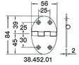 Sarana 78x56mm 3mm - Duell venetarvikkeet - 5586 - 1