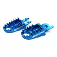 Scar Evolution Footpegs - Honda/Kawasaki Blue color - Duell MP varaosat ja tarvikkeet - 75296 - 1