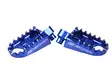 Scar Standard Footpegs - Yamaha Blue color - Duell MP varaosat ja tarvikkeet - 75126 - 1