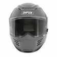 SIMPSON Kypärä Speed 06 solid harmaa, S - Duell ajovarusteet - 54326 - 1