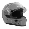 SIMPSON Kypärä Speed 06 solid harmaa, S - Duell ajovarusteet - 54326 - 1