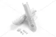 UFO Etuhaarukan suojat HVA TC/FC 125-450 15-22 TE/FE 125-501 16-23 Valkoinen - Duell MP varaosat ja tarvikkeet - 48916 - 1