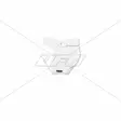 UFO Etunumerokilpi KTM125-525 SX/SXF 16-18 Valkoinen 047 no SX250 2016 - Duell MP varaosat ja tarvikkeet - 48186 - 1