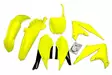 UFO Muovisarja 5-osainen Fluo Yellow DFLU YZ250F 19-23 YZ450F 18-22 - Duell MP varaosat ja tarvikkeet - 47336 - 1