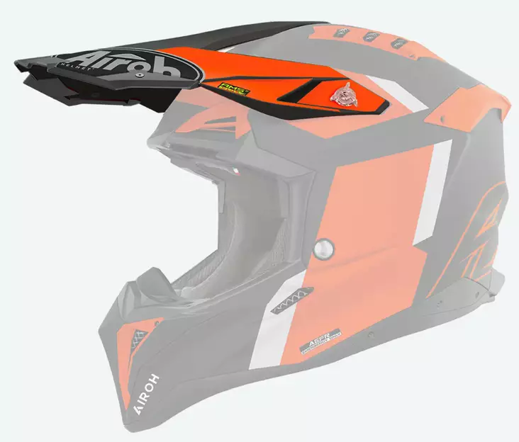 Airoh Aviator 3 Peak Glory Orange Matt - Duell ajovarusteet - 60077 - 1