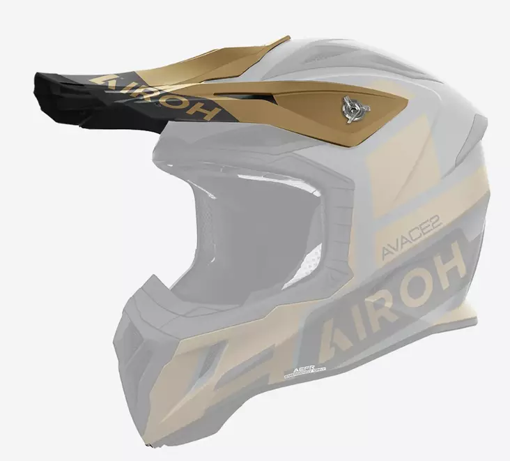 Airoh Aviator Ace 2 Peak Sake Gold Matt - Duell ajovarusteet - 59797 - 1