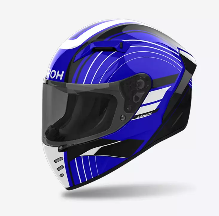 Airoh Kypärä Connor Achieve Blue Gloss S - Duell ajovarusteet - 62027 - 1