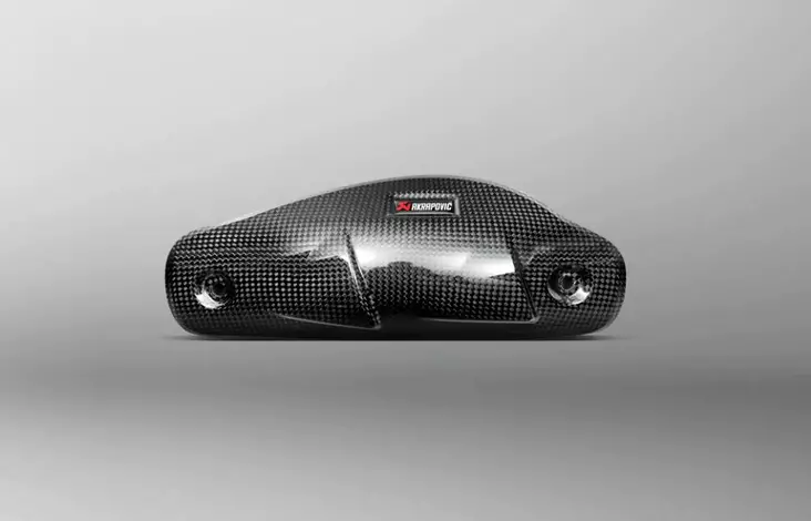 Akrapovic lämpösuoja (Hiili)P-HSD8E2 Ducati Hypermotard/Hyperstrada 2013-2018 - Duell MP varaosat ja tarvikkeet - 67107 - 1