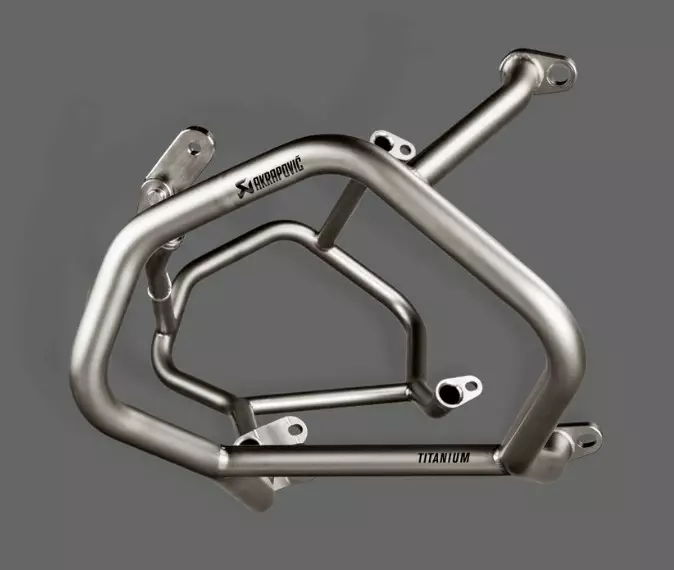 Akrapovic Lower protection Bar Set(Titaani) R1250 GS 2021- - Duell MP varaosat ja tarvikkeet - 68267 - 1
